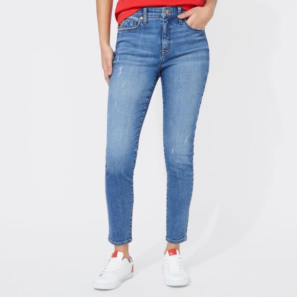 Jeans Nautica Jeans Hi Rise STRETCH Skinny Jeans W31 /12 - Picture 10 of 15